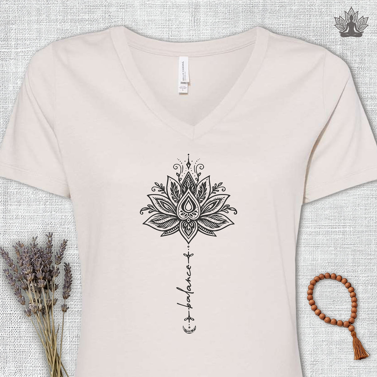 Balance Within V-Neck Tee