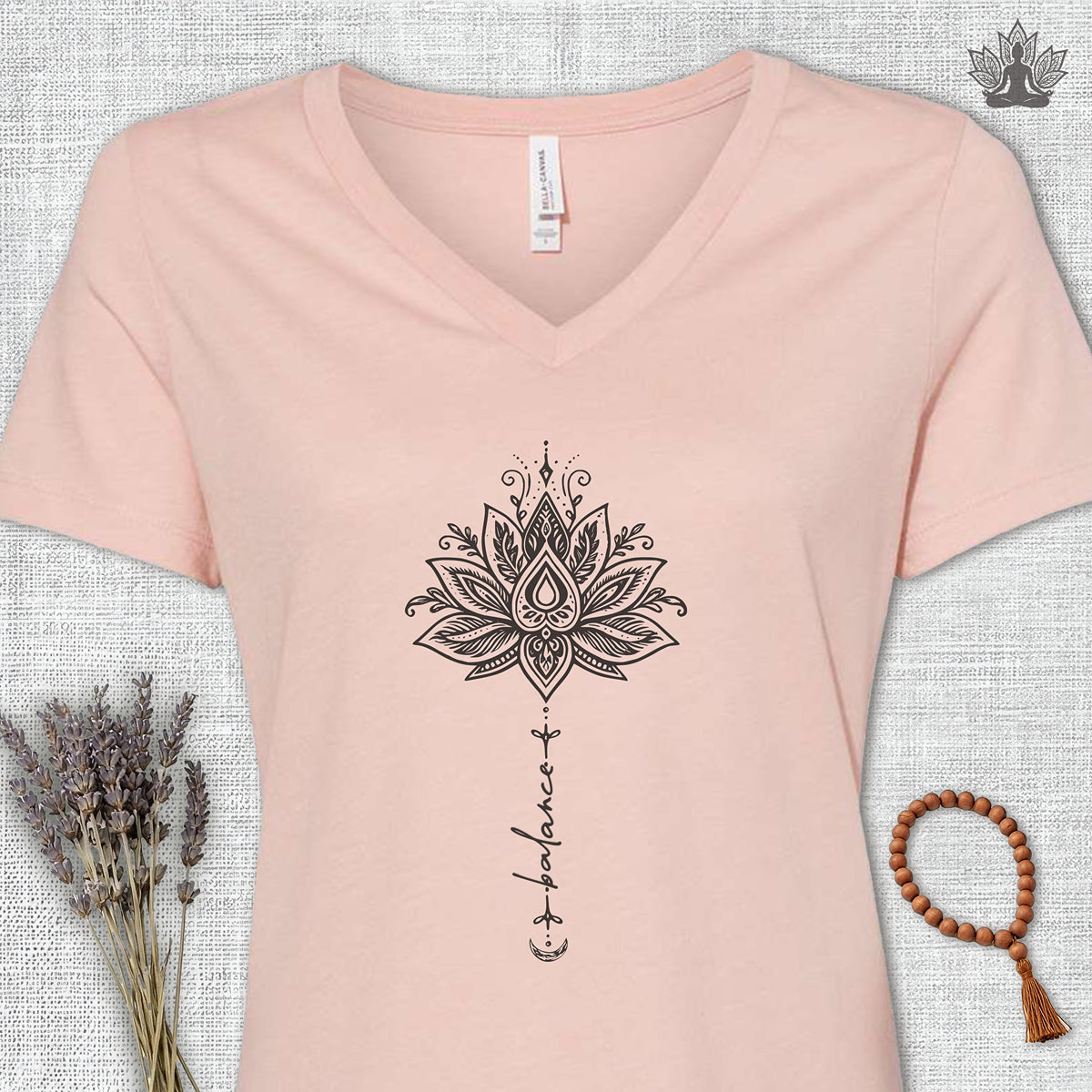 Balance Within V-Neck Tee