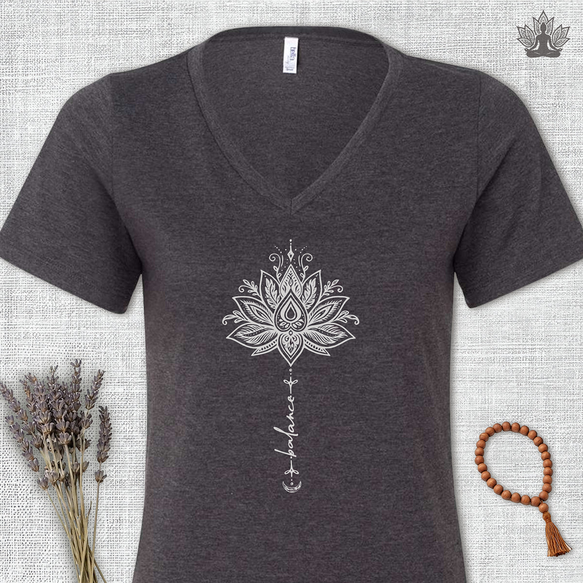 Balance Within V-Neck Tee