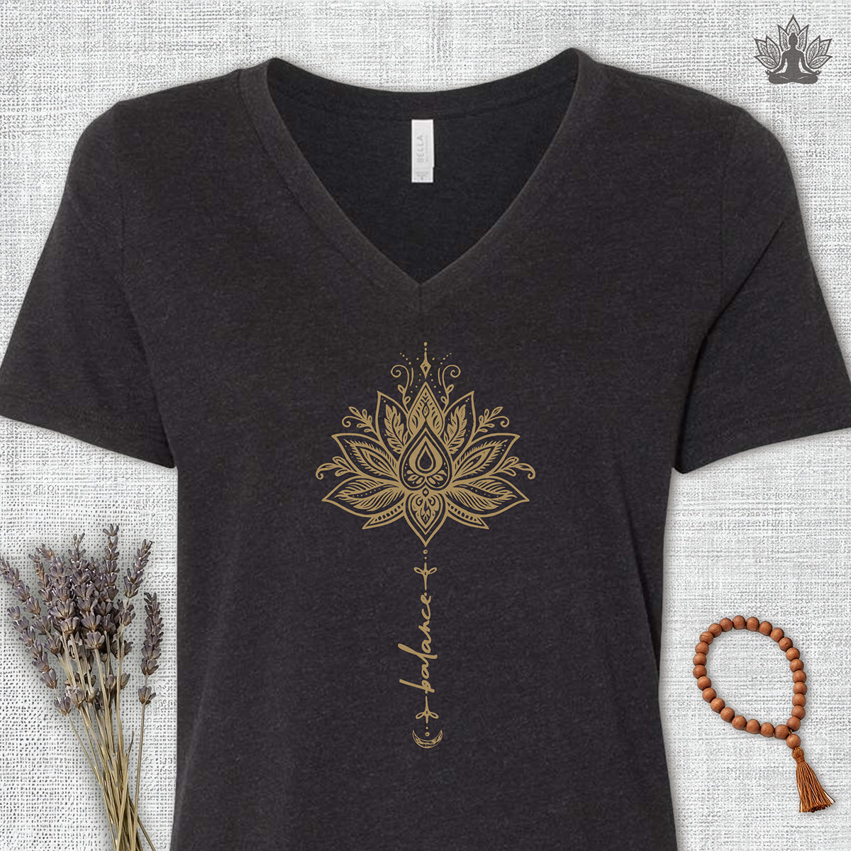 Balance Within V-Neck Tee
