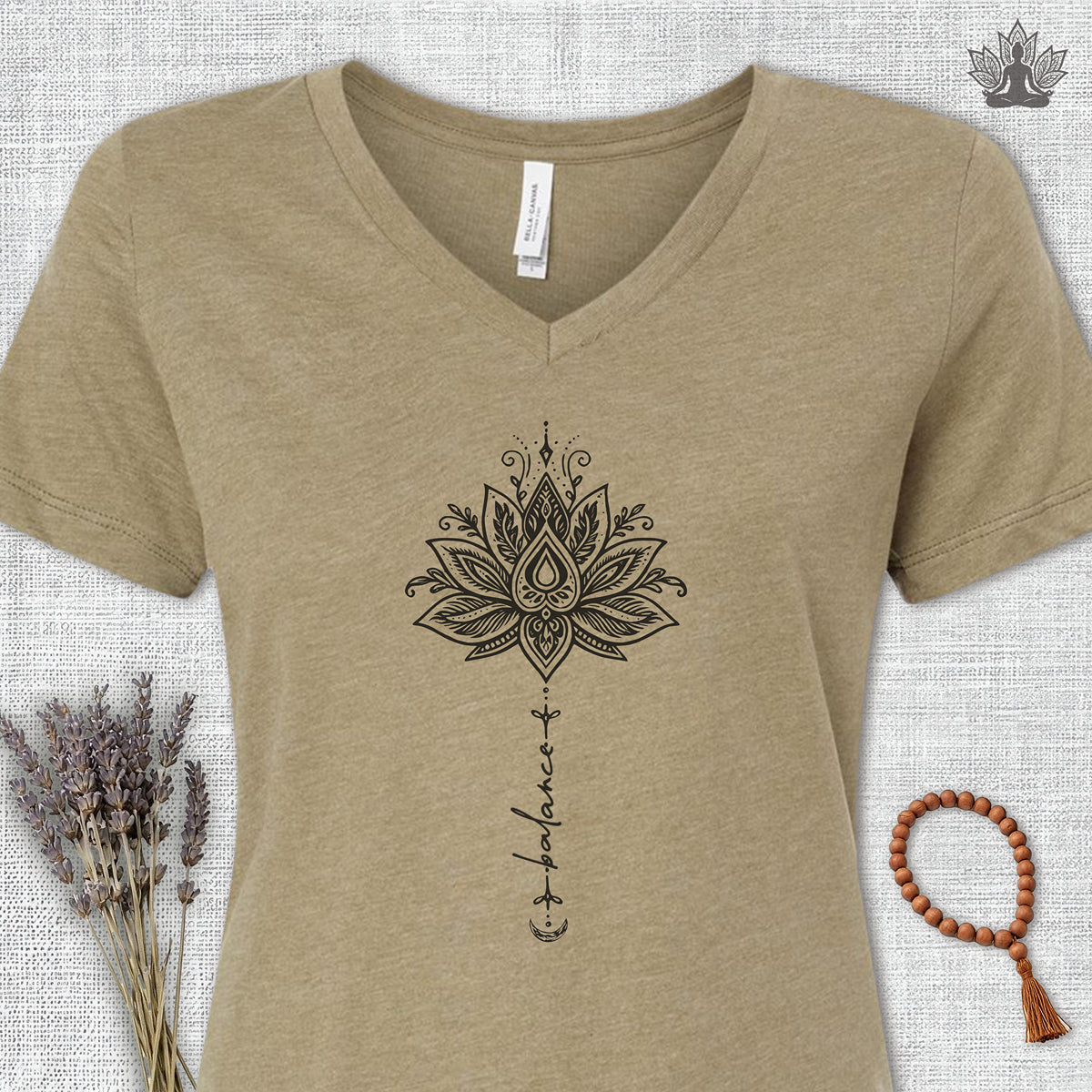 Balance Within V-Neck Tee