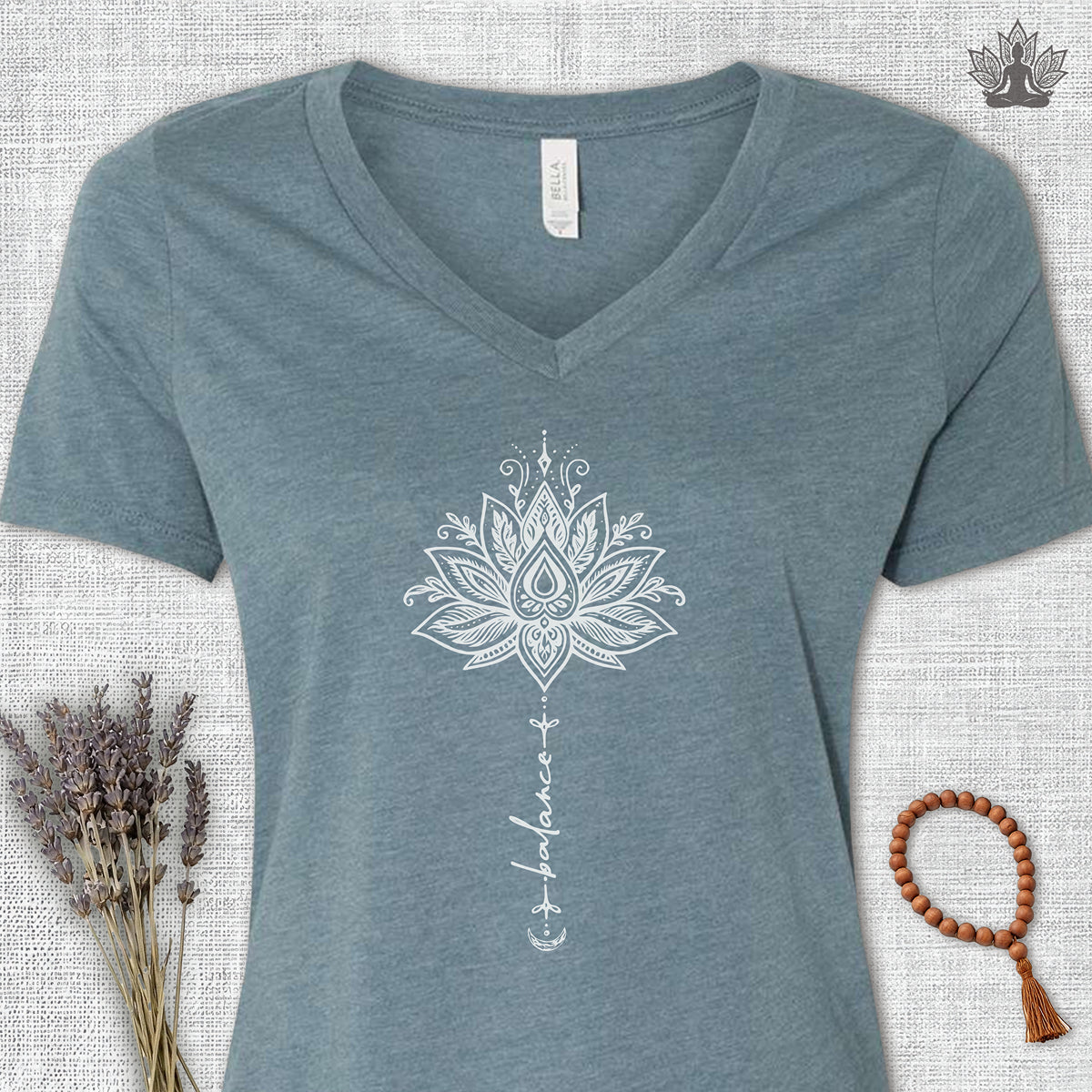 Balance Within V-Neck Tee