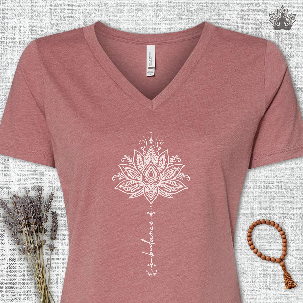 Balance Within V-Neck Tee