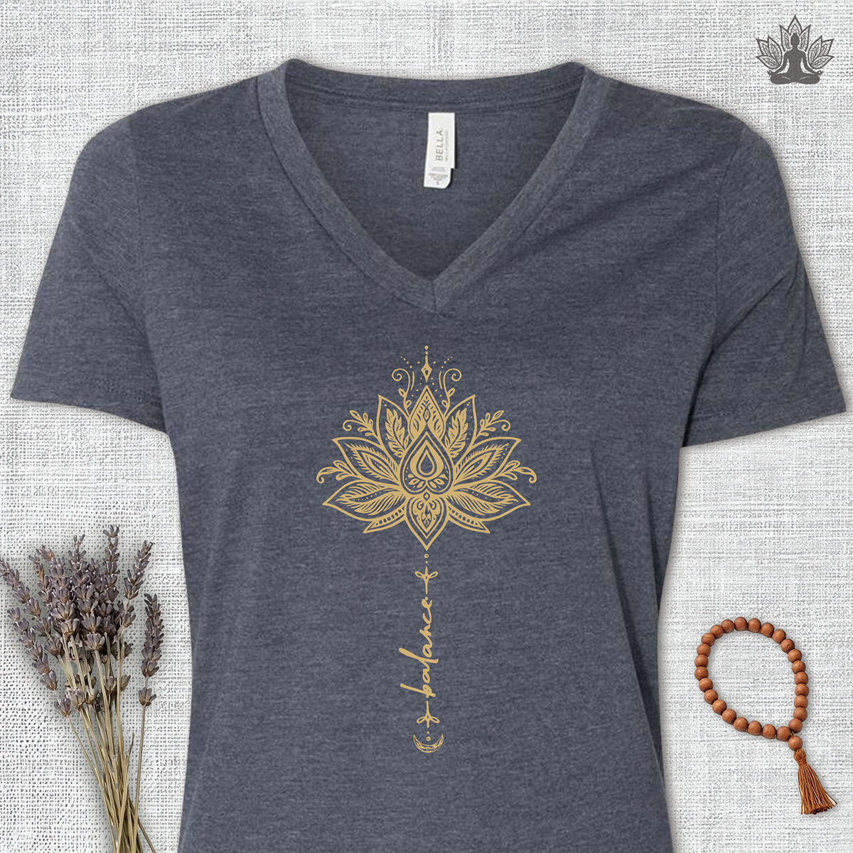 Balance Within V-Neck Tee