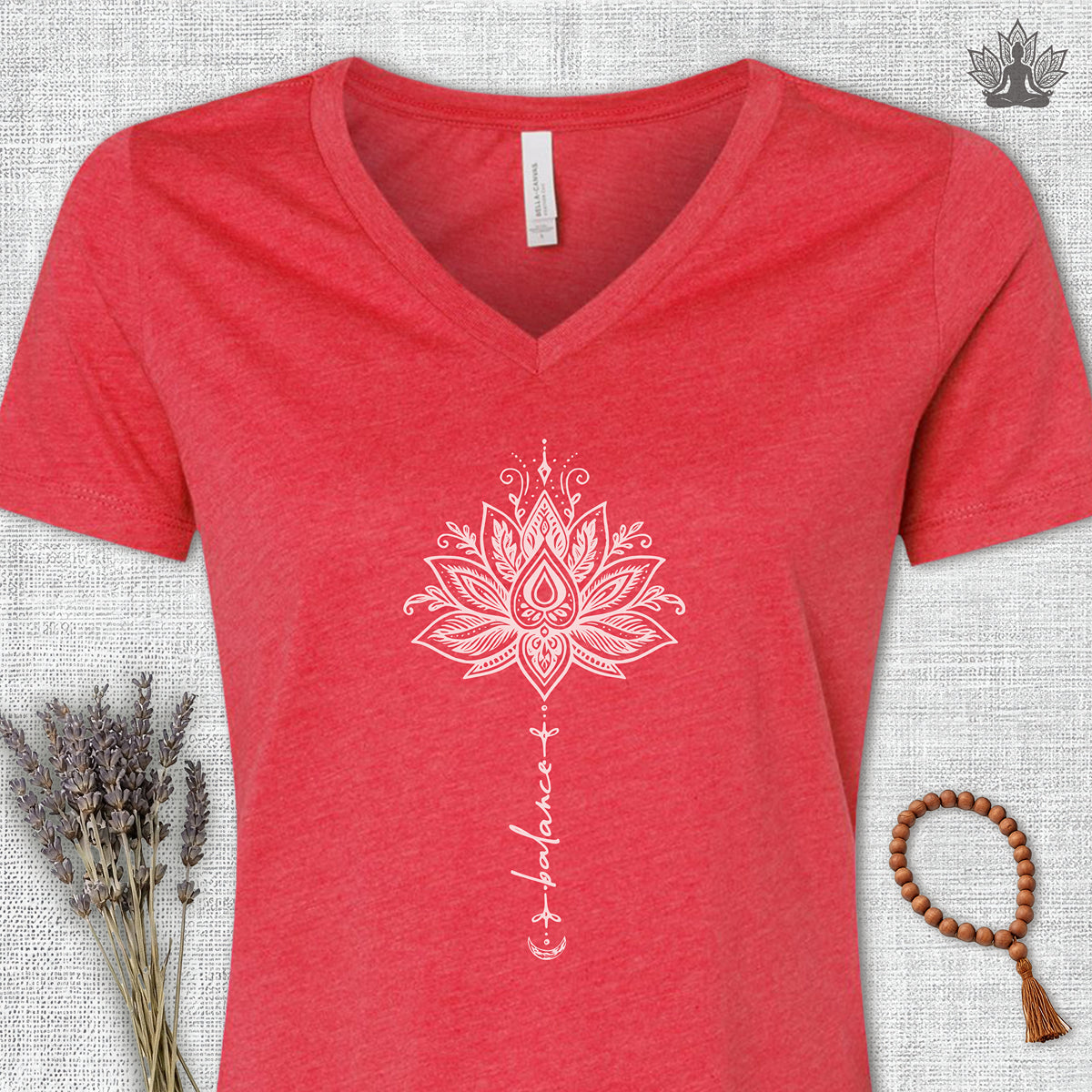 Balance Within V-Neck Tee