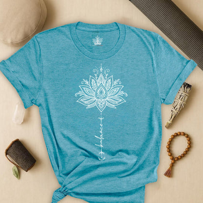 Balance Within – Lotus Yoga Tee