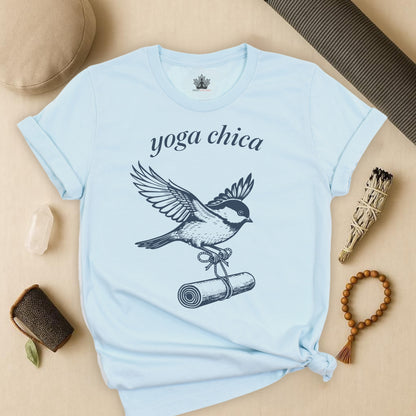 Yoga Chica Chickadee Tee