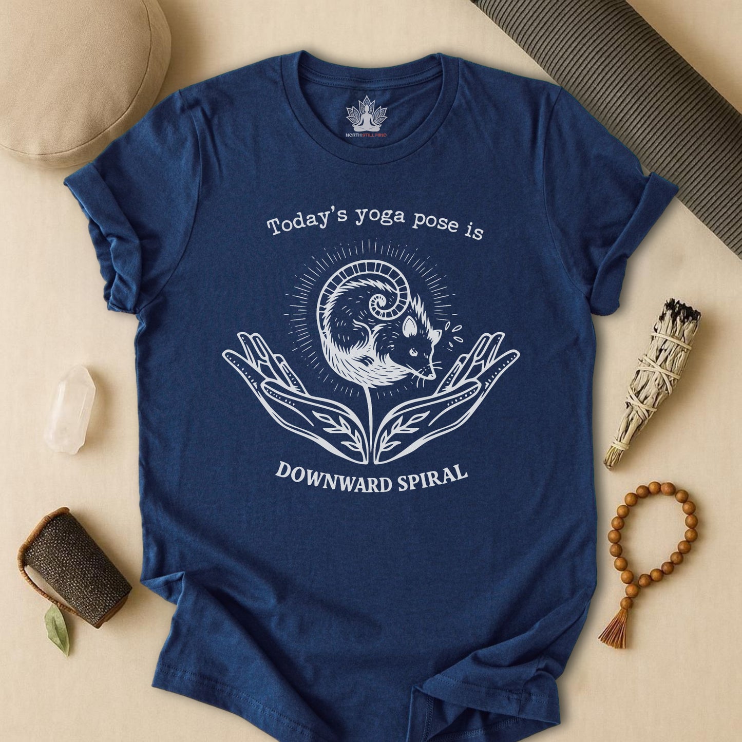 Downward Spiral Opossum Tee