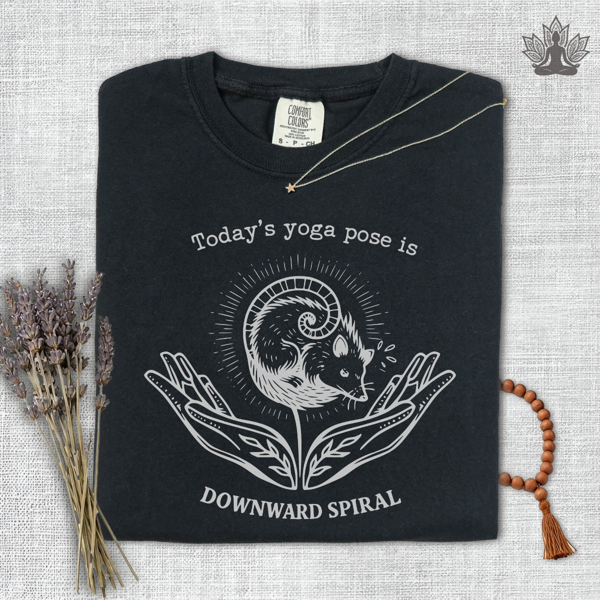 Downward Spiral Opossum Comfort Colors® Tee