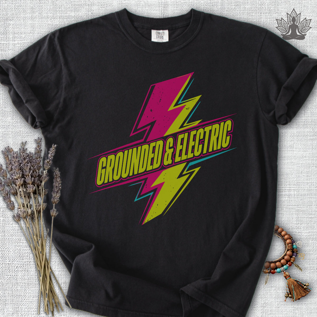Retro Grounded & Electric Comfort Colors® Tee