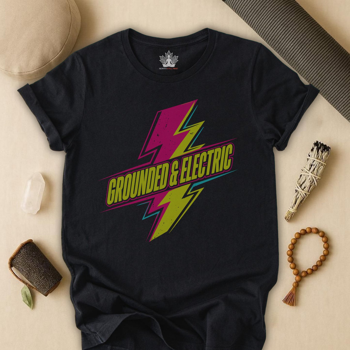 Retro Grounded & Electric Tee