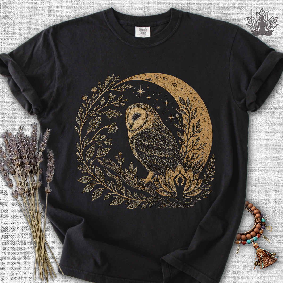 Mystical Barn Owl Comfort Colors® Tee