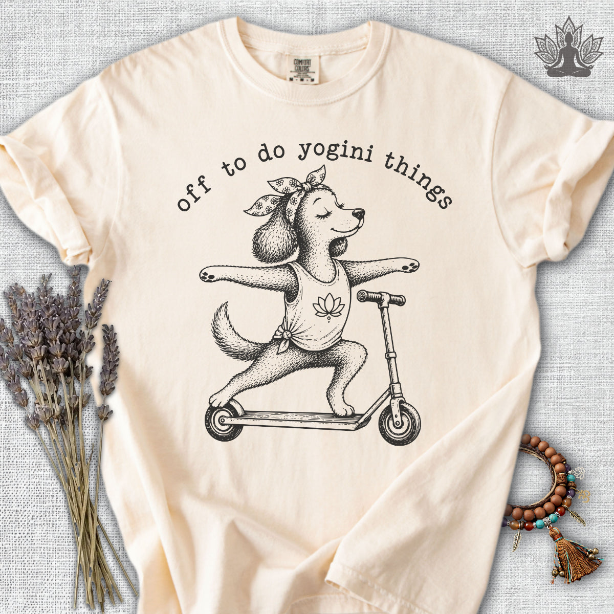Off To Do Yogini Things Comfort Colors® Tee