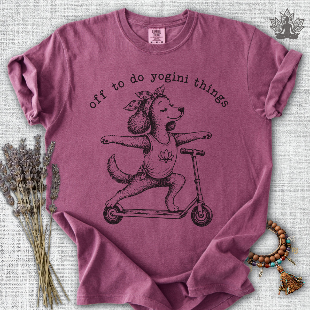 Off To Do Yogini Things Comfort Colors® Tee