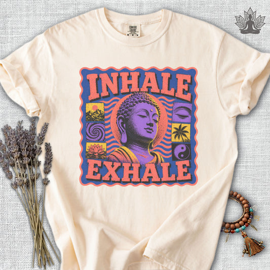 90s Bold Buddha Print Comfort Colors® Tee