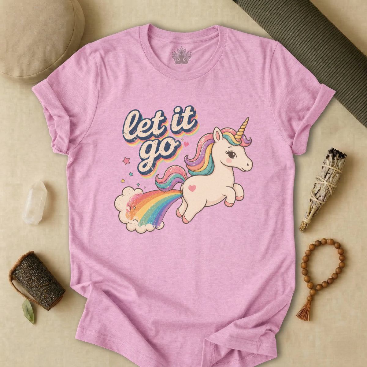 Nostalgia Unicorn Let It Go Tee