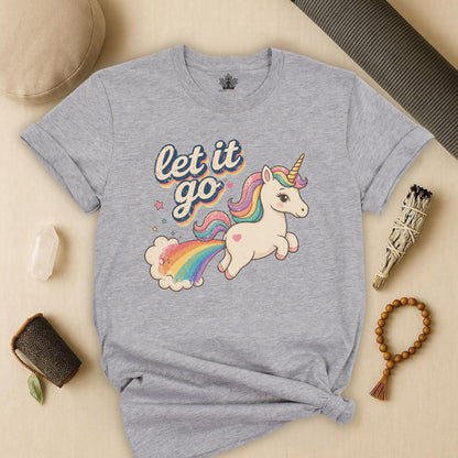 Nostalgia Unicorn Let It Go Tee