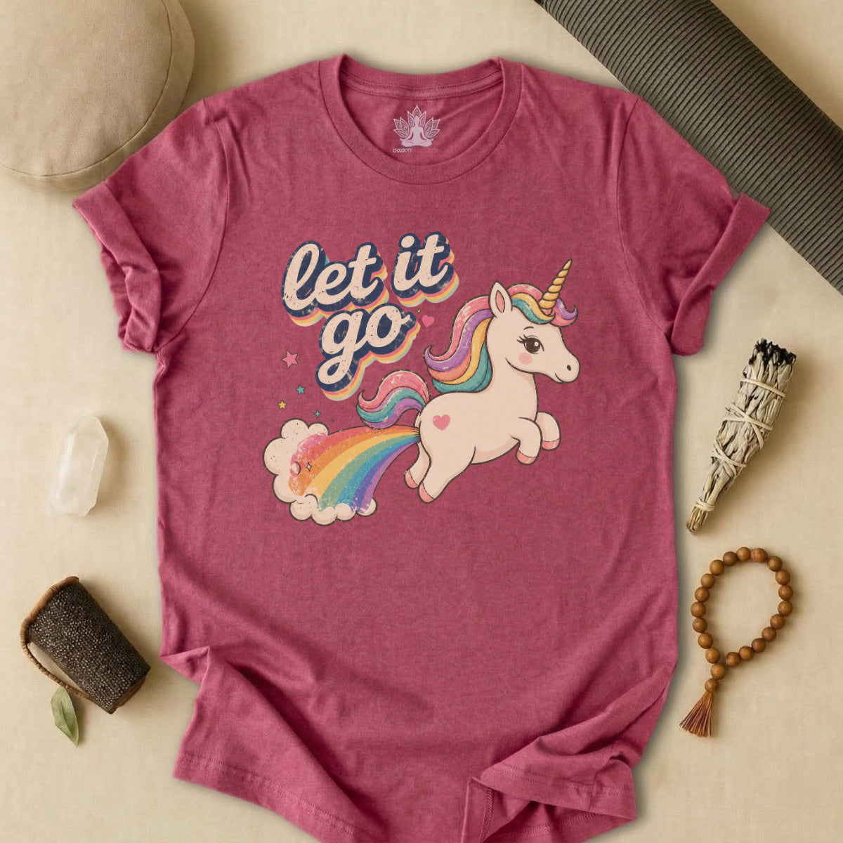 Nostalgia Unicorn Let It Go Tee