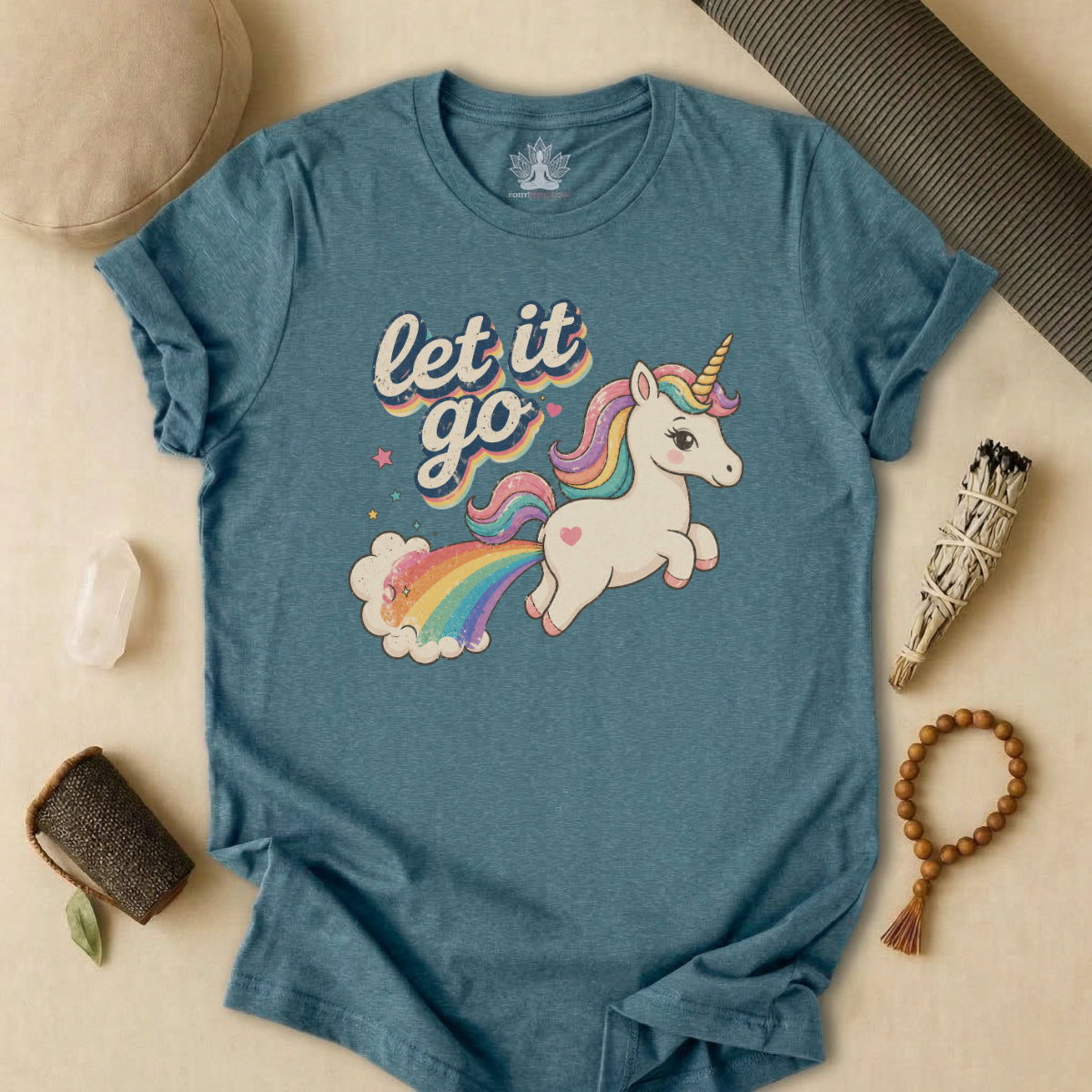 Nostalgia Unicorn Let It Go Tee