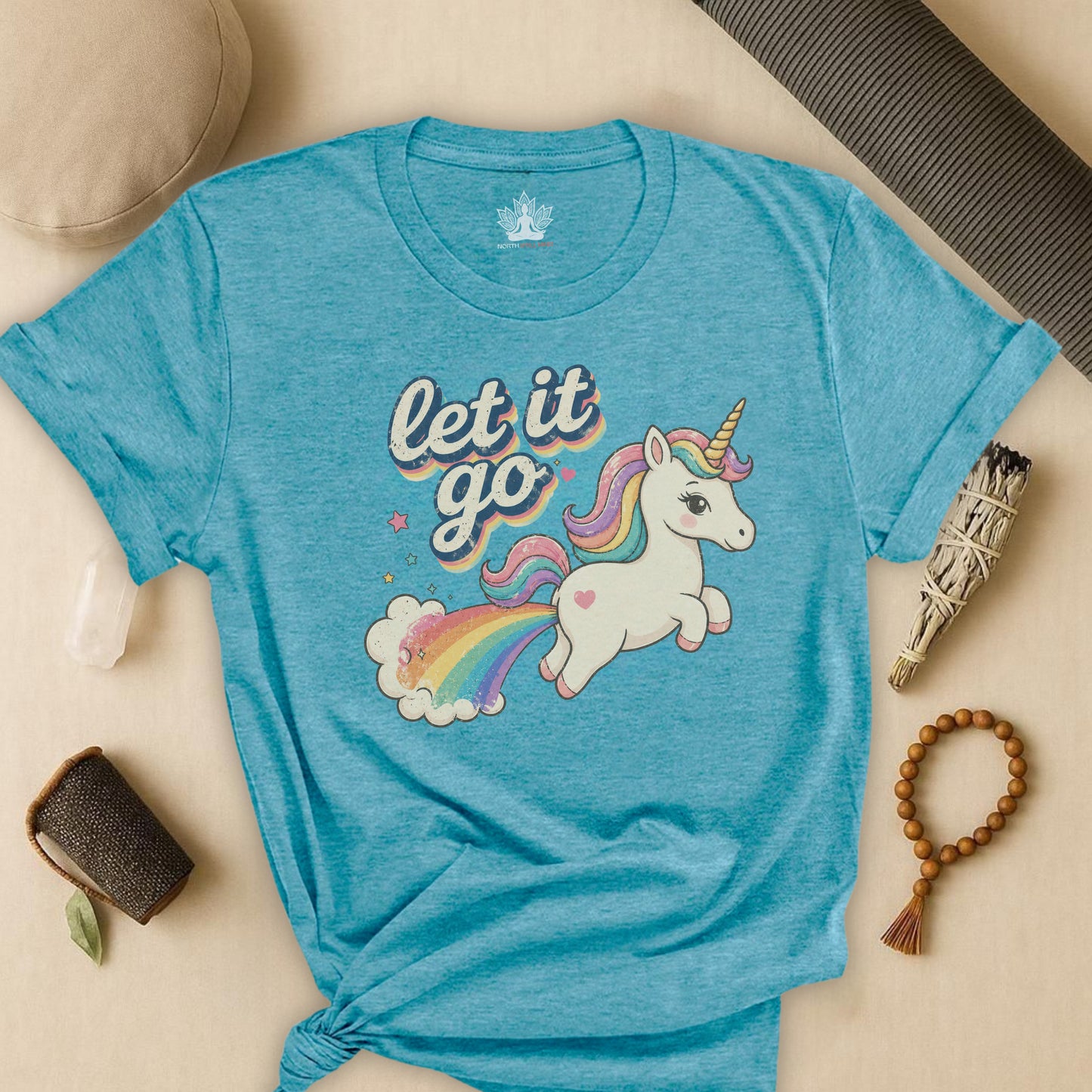 Nostalgia Unicorn Let It Go Tee