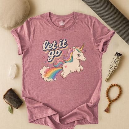 Nostalgia Unicorn Let It Go Tee