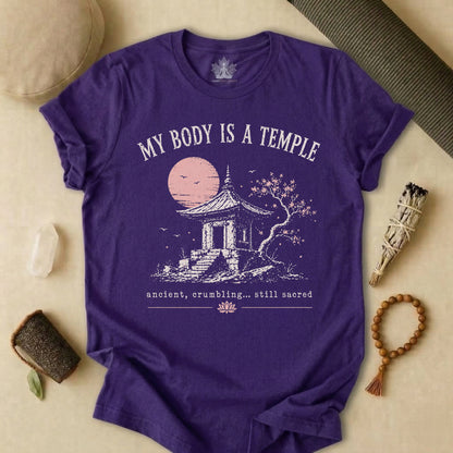 My Body Is A Temple: Ancient, Crambling, Still Sacred Tee