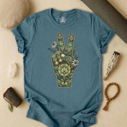 Boho Peace Hand Tee