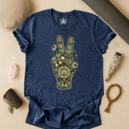 Boho Peace Hand Tee