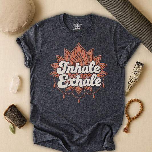 70s Inhale Exhale Tee
