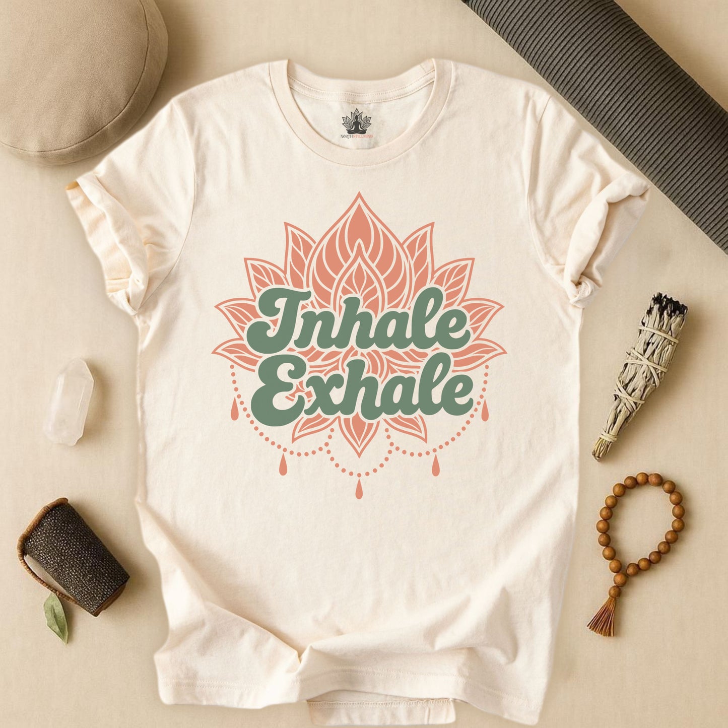 70s Inhale Exhale Tee