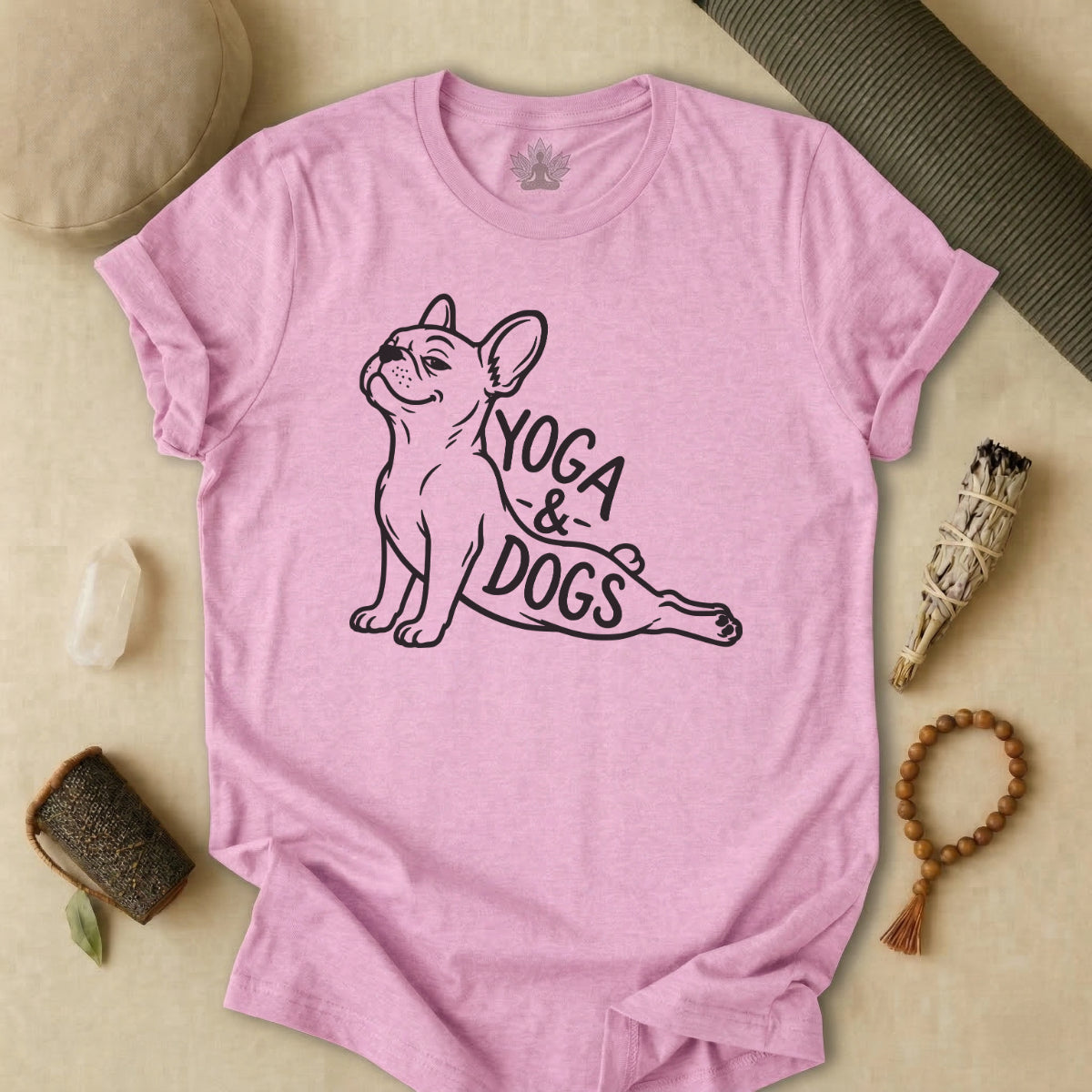 Yoga & Dogs Tee