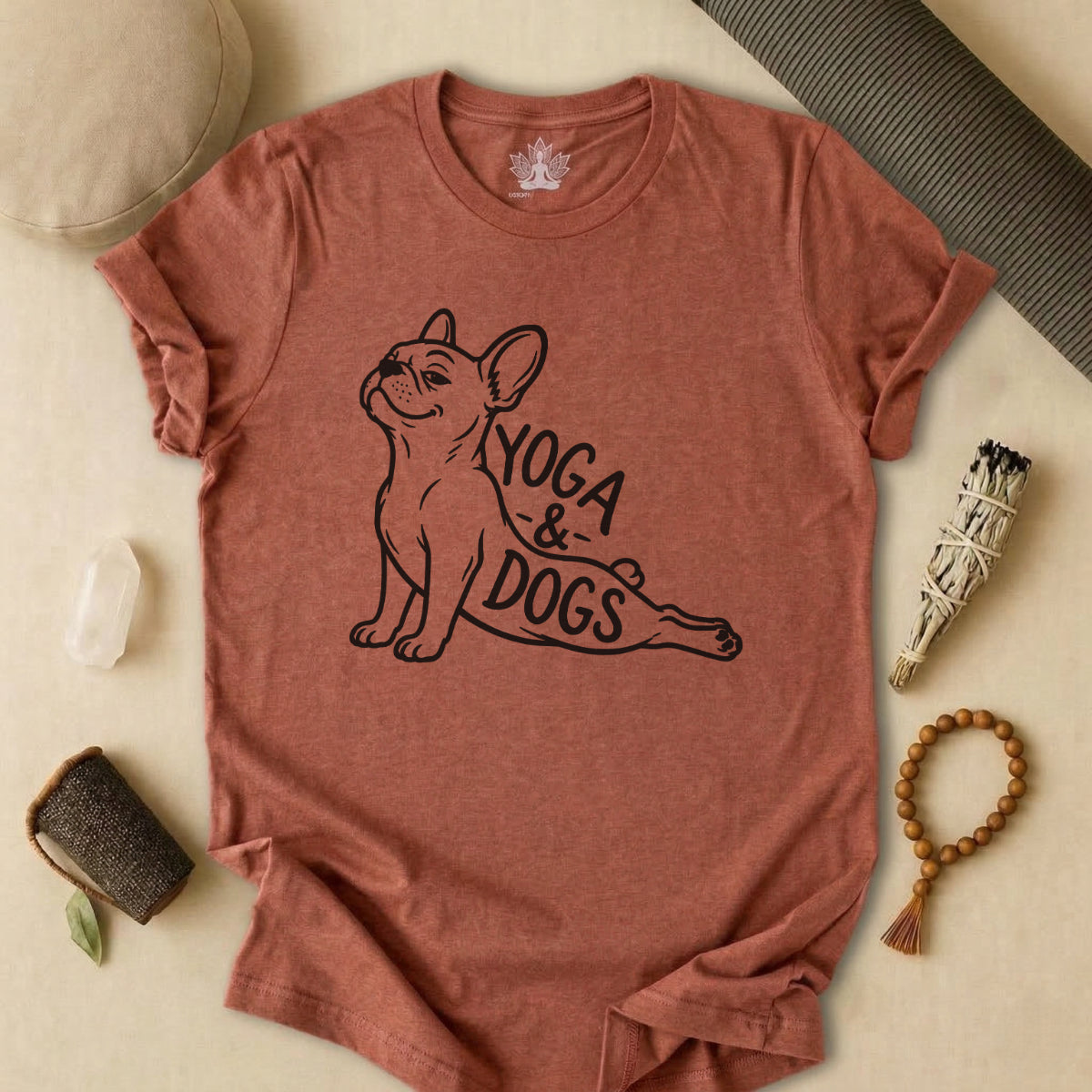 Yoga & Dogs Tee