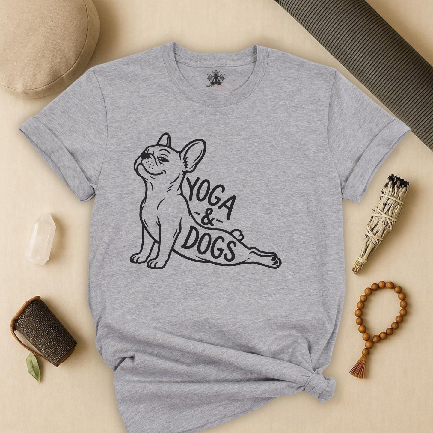 Yoga & Dogs Tee