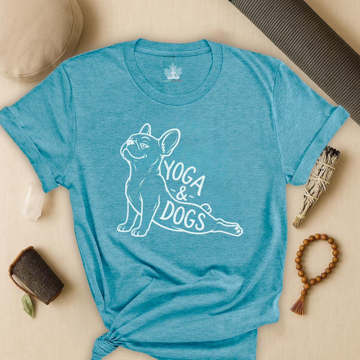 Yoga & Dogs Tee