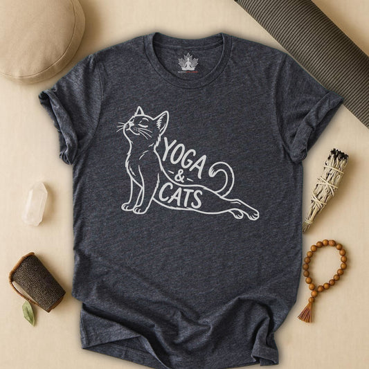 Yoga & Cats Tee