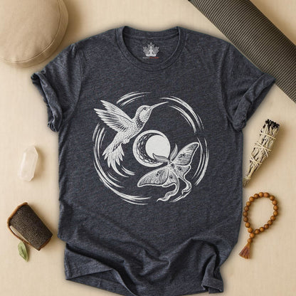 Hummingbird & Moth Harmony Tee