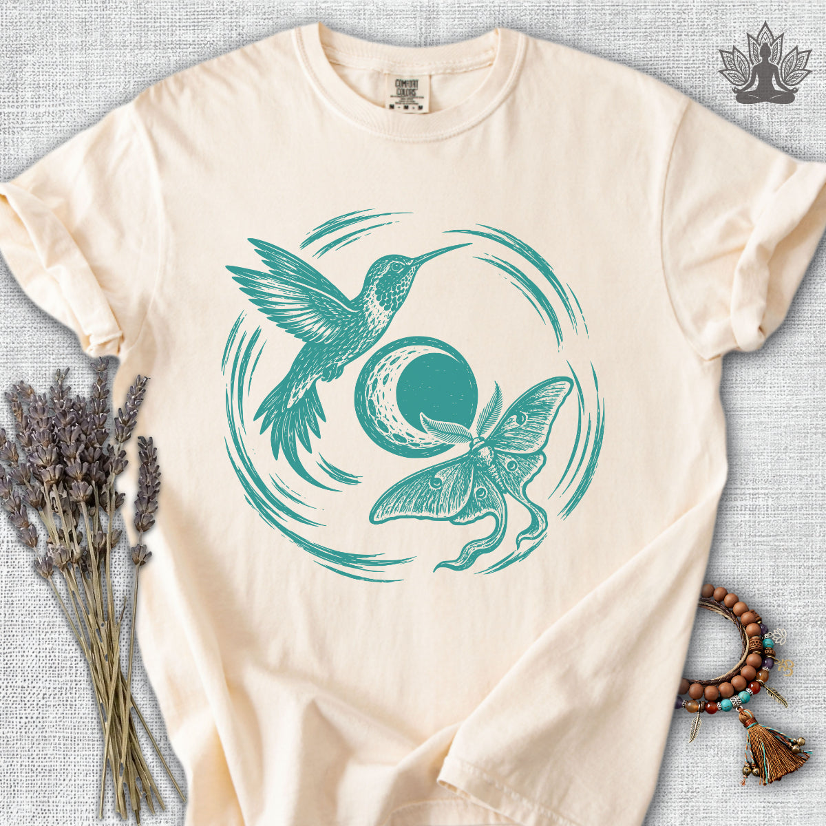 Hummingbird & Moth Harmony Comfort Colors® Tee