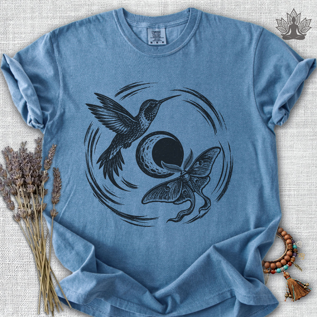 Hummingbird & Moth Harmony Comfort Colors® Tee