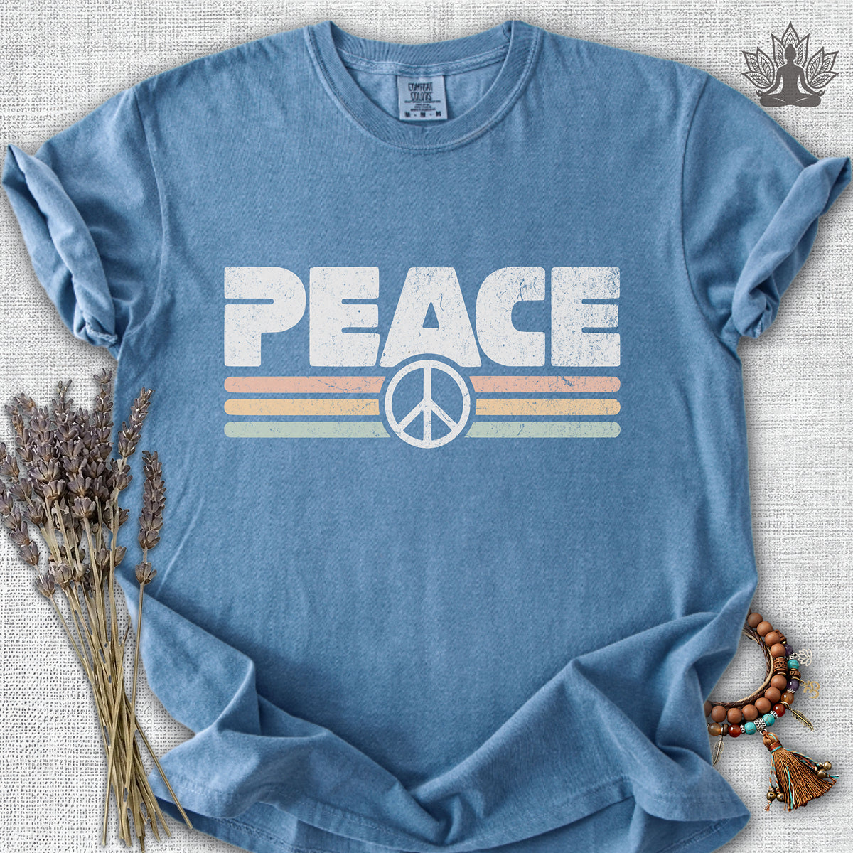Peace Retro Comfort Colors® Tee