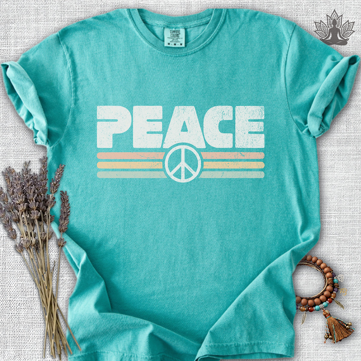 Peace Retro Comfort Colors® Tee
