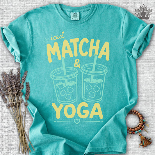Iced Matcha & Yoga Comfort Colors® Tee