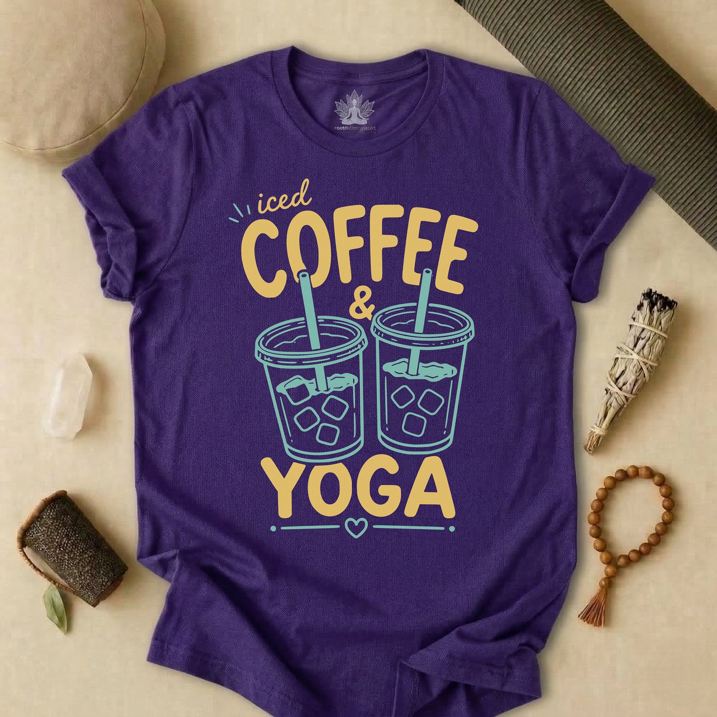 Iced Coffee & Yoga Tee