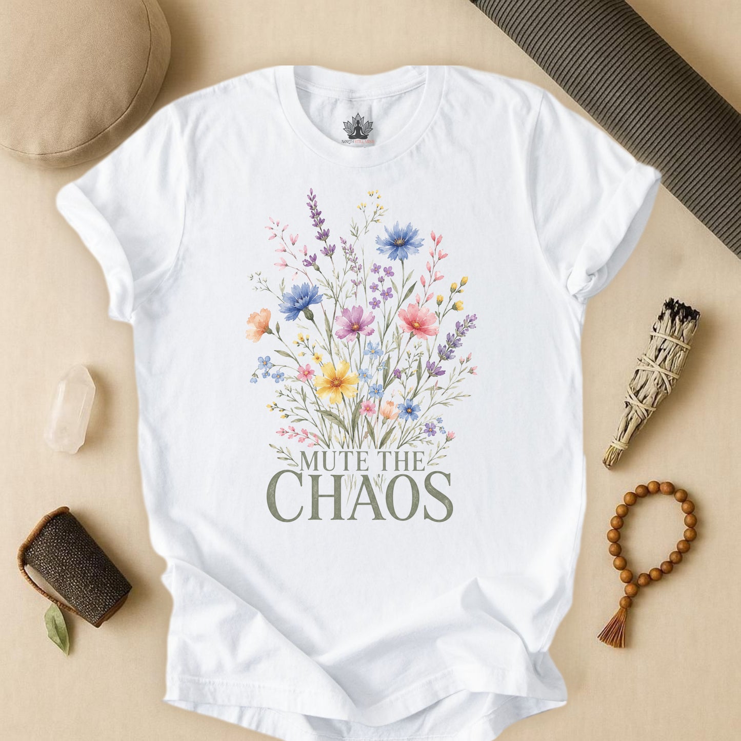 Mute The Chaos WildflowersTee