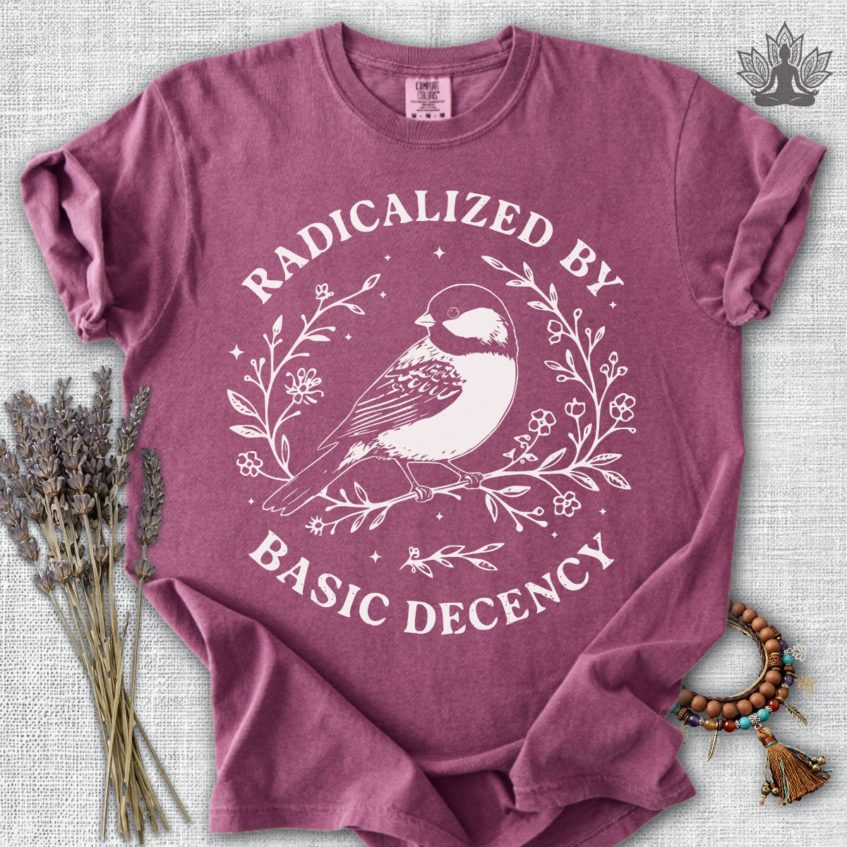 Radicalized By Basic Decency Comfort Colors® Tee