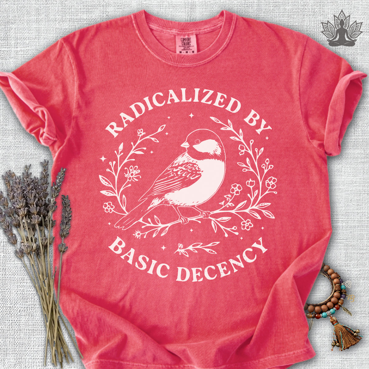 Radicalized By Basic Decency Comfort Colors® Tee
