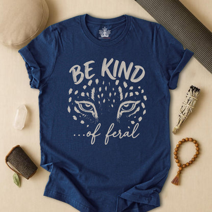 Be Kind Of Feral Leopard Tee