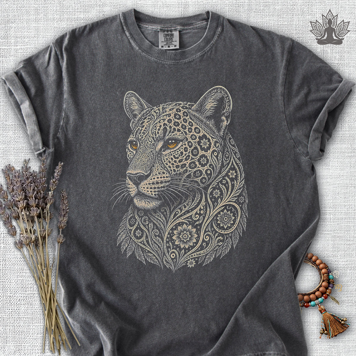 Mandala Leopard Comfort Colors® Tee