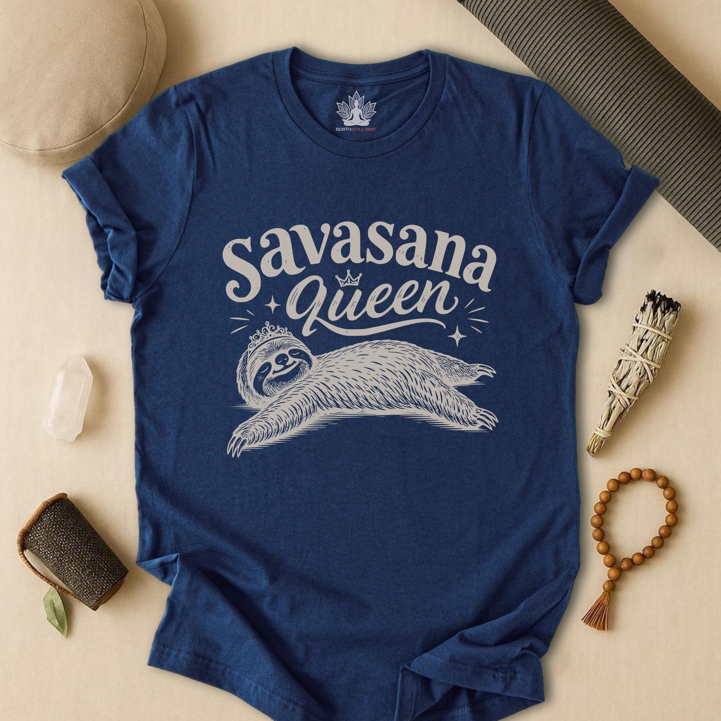 Savasana Queen Sloth Tee