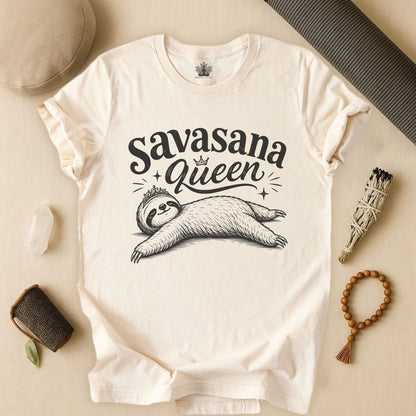 Savasana Queen Sloth Tee