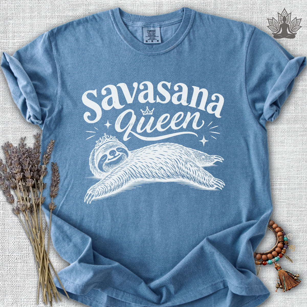 Savasana Queen Sloth Comfort Colors® Tee